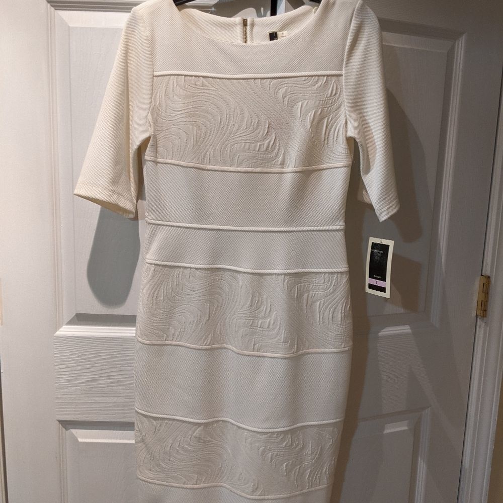 White dress NWT in sz 6